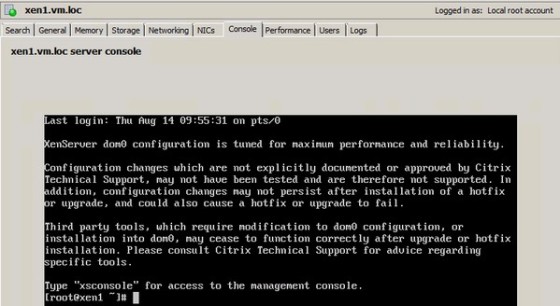 xenserver-console