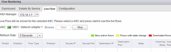 nsx-live-flow-monitoring