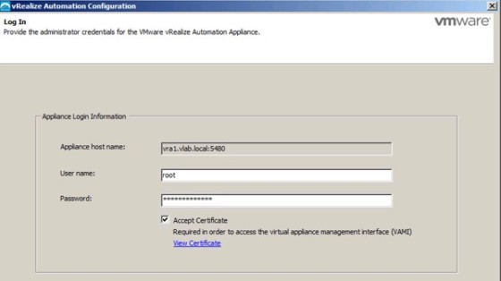 vra-iaas-configuration