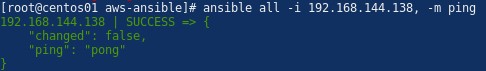 ansible-ping-test