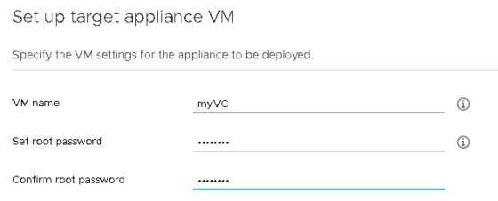 new-vcsa-configuration