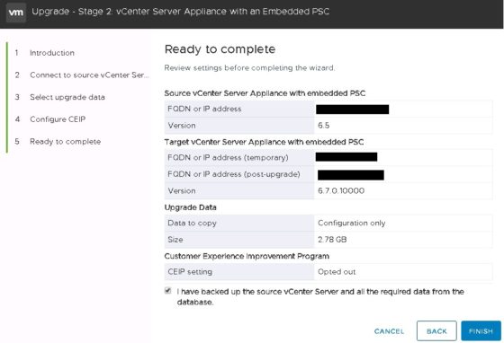 vcsa-upgrade-stage-2