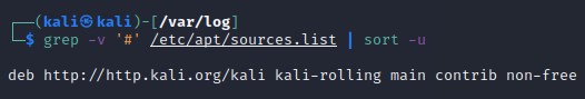 kali linuxを更新